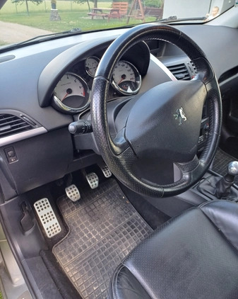 Peugeot 207 CC cena 15999 przebieg: 124000, rok produkcji 2007 z Strzelno małe 67